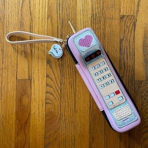 old school phone clutch